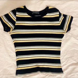 Brandy Melville stripes tshirt